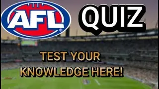 The Ultimate 2025 AFL Quiz!