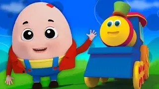 Humpty Dumpty saß an einer Wand | Bob der Zug | Deutsch Kinderlied | Nursery Rhymes | Preschool Song