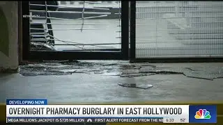 Burglars break into East Hollywood pharmacy