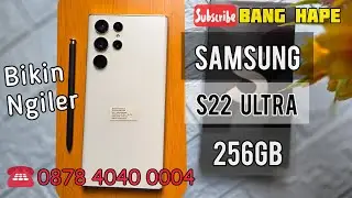 (Sold) Flagship Prima - Review Samsung Galaxy S22 Ultra 256gb di Tahun 2026 Bang Hape COD Shopee