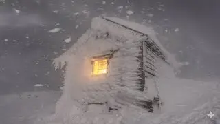 Trapped in a Deadly -48&deg;C Snowstorm ❄️ Wolves Outside My Log Cabin | Extreme Off-Grid Survival