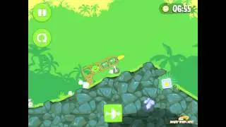 Bad Piggies Ground Hog Day 1-22 Walkthrough 3 Star