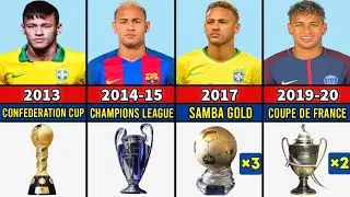 Neymar Jr Career Achievements, Trophies & Awards List!