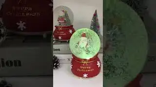 CHRISTMAS Snow Globe #factory