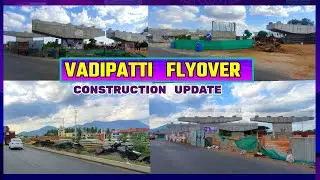 Vadipatti flyover Upate | Madurai Northern Outer Ring Road | Madurai Dindigul National Highway AH43