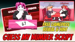 Guess My Number Script 2026 🔥 NO KEY | Reveal Number, Auto Win & Infinite MoneY