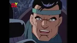 Spider man six arms vs Punischer (Spider man: The Animated Series)