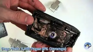 Inside HP 950XL Black Ink Cartridge (CN045AE)