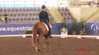 Elliot Pattterson and Leandro at the Bates Dressage Nationals 2011