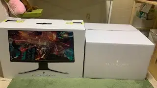 Late Silent Unboxing: Alienware Aurora R11 Standard RTX & AW2521HFL Monitor (Jan 2021)