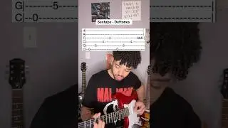 Learn how to play Se*tape by Deftones! #guitar #guitartutorial #deftones