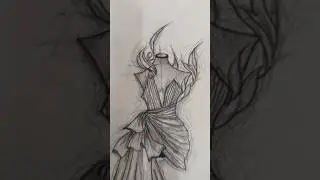 #drawing #princess #princessdress #fasiondesign #disney #beautifulgown #dressdesign #sketch