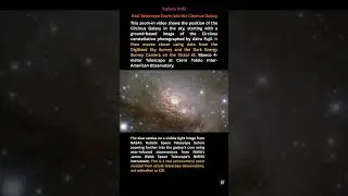 Real Telescope Zoom Into the Circinus Galaxy 🌌  #spacefacts #space #astronomy #realspace #universe