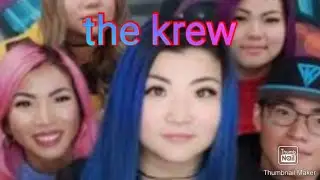 it'sfunneh in her krew friends forever