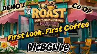 The Roast Coffee Shop Demo First Look #theroastcoffeeshop #simulator #gaming
