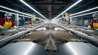 Inside the Ostrich Leather Factory&ndash;How Exotic Skin Becomes $10,000 Luxury Bags (Full Process)