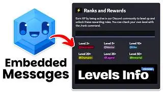 How to Make EMBEDDED Info Messages on Discord! (Step by Step)