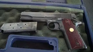 Colt 1911 series 80 government model unboxing. BATJAC J.W