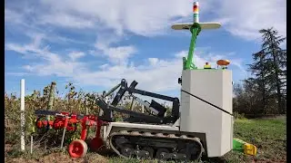Jo - Le premier #chenillard électrique viticole #autonome