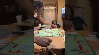DONT play monopoly with family lol #youtubeshorts #monopoly #shorts #family #familyvlog #funny
