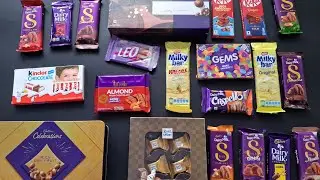 100 chocolate opening videos,surprise toys, lots of chocolates , Cadbury celebration unboxing