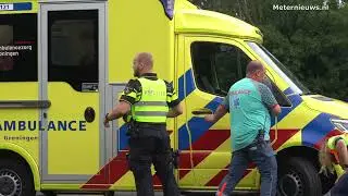 Ernstig motorongeval op A7 bij Harkstede