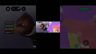Playing laser tag tower on Roblox