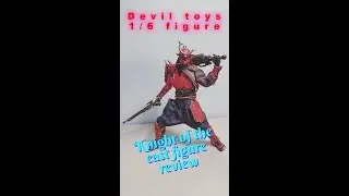 Devil toys WOO Knight of the East 1/6 scale action figure review!