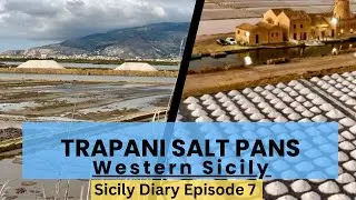 TRAPANI AND PACECO SALT PANS. Western Sicily