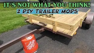 Adding a Tongue Box and Jack to our rehab trailer project.