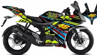 YAMAHA R15 V2 DECALS | NEW MODIFIED DESIGNS