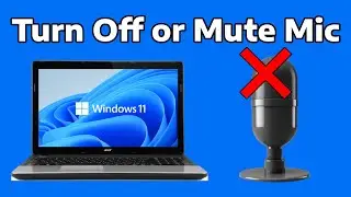 How To Disable or Turn Off or Mute Microphone in Windows 11