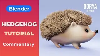 Cute Hedgehog &ndash; Blender Tutorial for Beginners