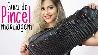 Pinceis de maquiagem - Para que serve e como usar #VEDA 6 - Gabriela Capone
