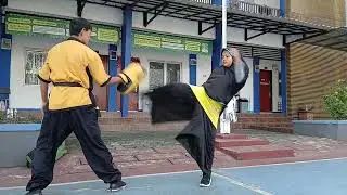 Kick and counter techniques | White Cloud Wushu, AL IMAM Middle School