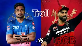 IPL 2021 43rd match RR vs RCB Troll | telugu meme troll | NOOB BRAHMI
