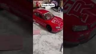 Freshly Painted Nissan Skyline GTR