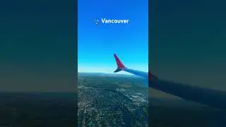 Landing at vancouver #vancouver #nature