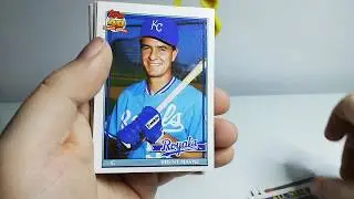 TOPPS 1991   BASEBALL CARD OPENING   CHASING CHIPPER JONES