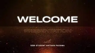Seminary Student Presentation