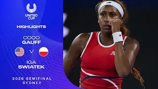 Coco Gauff v Iga Swiatek Highlights | United Cup 2026 Semifinal