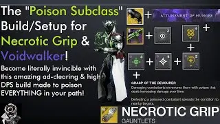 Destiny 2: The ULTIMATE Build to Make NECROTIC GRIP Your Whole Subclass in PvE! (Season of the Lost)