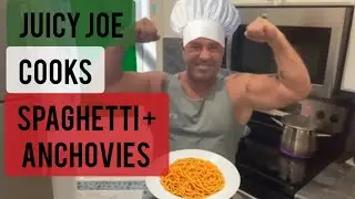 Joe Giudice Cooks Spaghetti with Anchovies | Old-School Italian Recipe