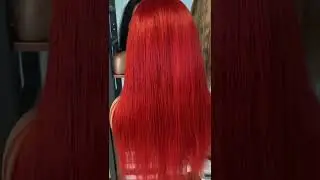 FAVHAIR Red Wig lace  front wig human hair wigs for blackgirls
