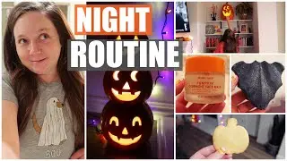 VLOG STYLE Fall Night Time Routine | October 2022