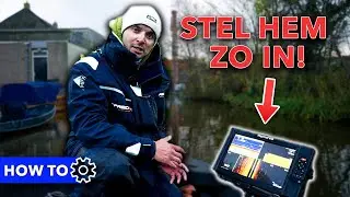Zo haal je het maximale uit een fishfinder – Fishfinder expert Yaïr Nauta