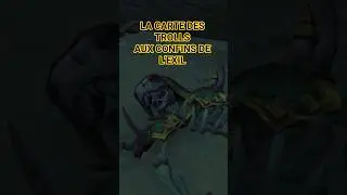 La carte des Trolls aux confins de l'Exil. #worldofwarcraft #lore #gaming #roleplay #mmorpg
