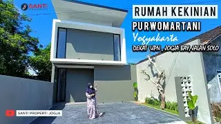 RUMAH MILLENIAL MODEL INSDUSTRIAL TROPIS DI PURWOMARTANI DEKAT PAMELA 7, PERUMAHAN PERTAMINA