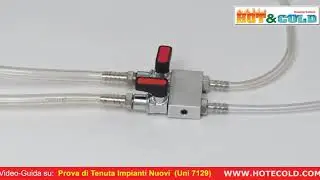 Prova Tenuta impianti NUOVI Uni 7129 - con Chemist 500