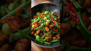 tempe goreng pete gulai tahu jambu 1